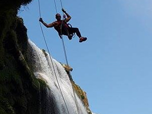 Rappel en la Huasteca Potosina