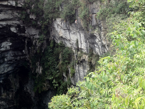 Rappel en la Huasteca Potosina